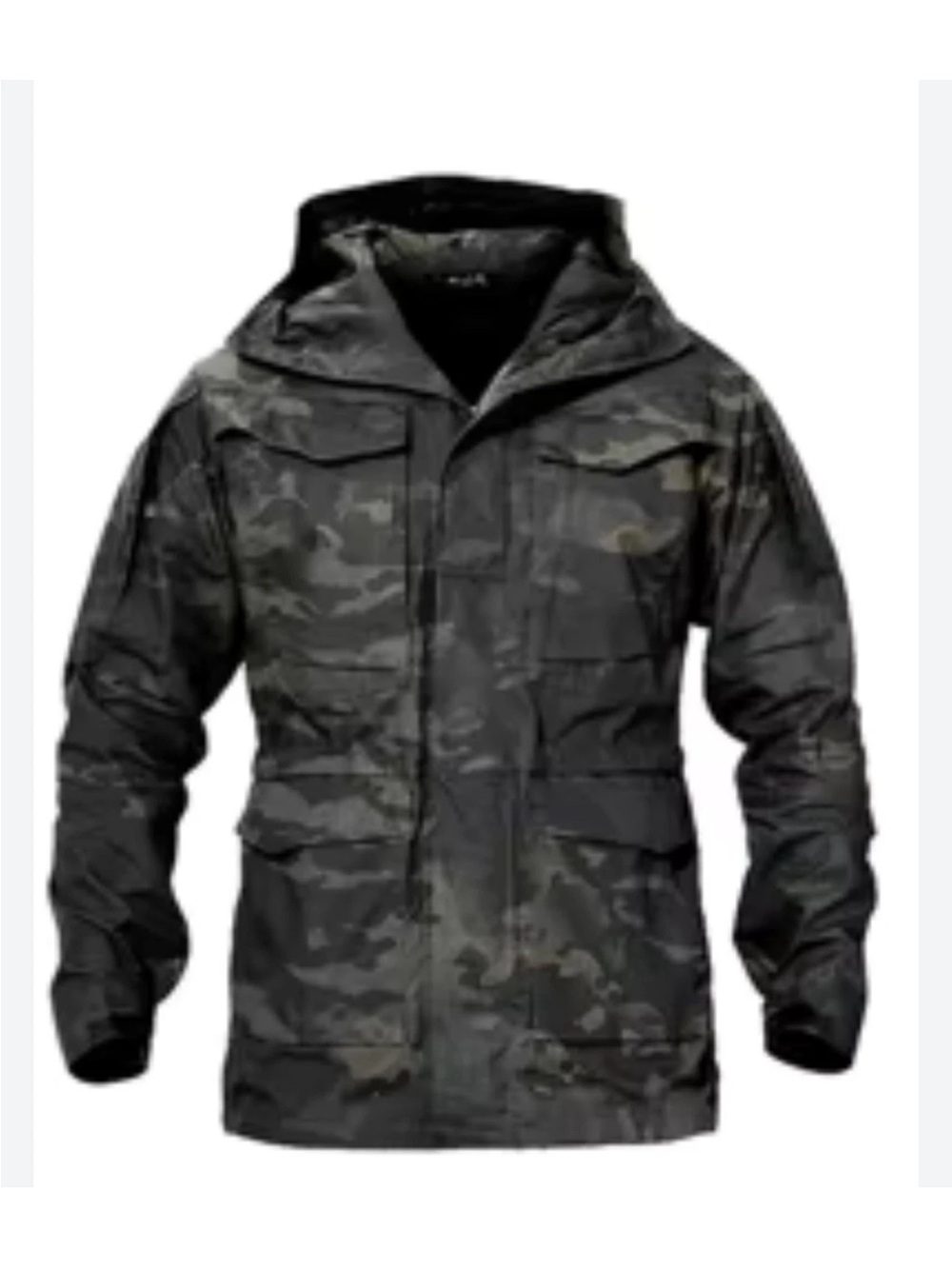 Multicam Tactical Camo Jacket Mens Hooded Military Field Jacket NWT